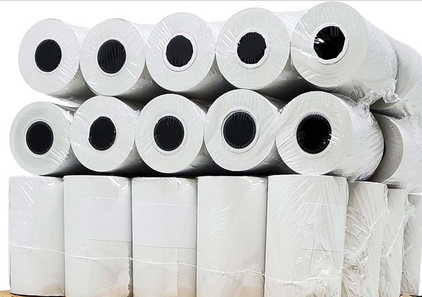 Thermal Paper Rolls Case 3.125 in × 225 ft for POS (50 rolls)